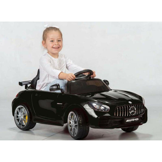 Elektroauto für Kinder Mercedes Benz AMG GTR 12 V Schwarz